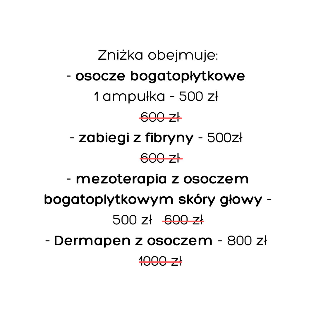 Halloweenowe Prmocje 2021 - Cennik